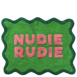 Sage x Clare Amalie Nudie Bath Mat - Spring Green
