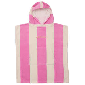 Outlet Child: Crywolf Hooded Towel - Candy Stripe