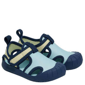 Outlet Child: Crywolf Aqua Sandals - Ocean Colourblock