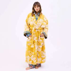 Kip & Co x Anna Spiro Elsternwig Fig Terry Bath Robe