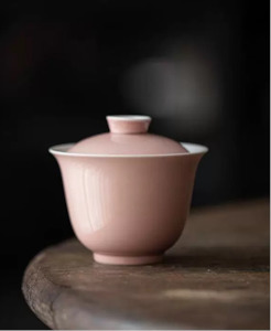 Pink Handmade Gaiwan 150ml