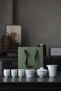 Simple whole set of kung fu tea set tea cup ceramic pure handmade tea set