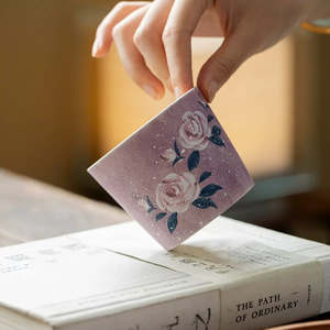 Best Sellers: Pure hand-painted Monet rose cup 180ml