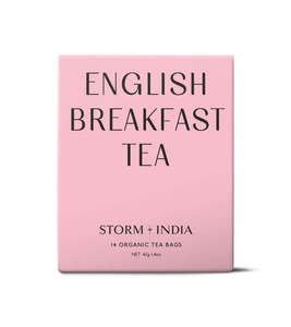 Storm & India English Breakfast - Teabags