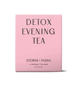 Storm India: Storm & India Evening Detox - Teabags