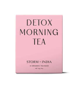 Storm India: Storm & India Morning Detox - Teabags