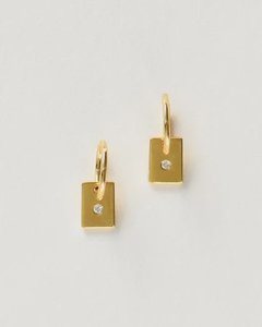 Charlotte Penman Fine | Momento Hoops | Diamonds | 9k Gold