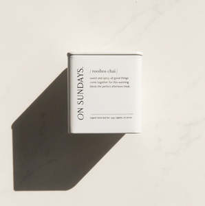 Sacred Rituals: On Sundays | Rooibos Chai Tea