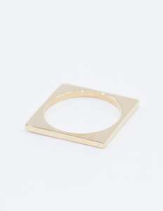Lisa Webb Jewellery: Lisa Webb | Delicate Square Ring | Gold