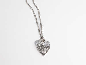 Lisa Webb Woven Heart Necklace | STG Silver