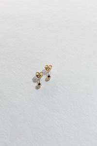 Lisa Webb Mini Ball Stud Earrings | 9CT Gold