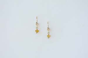 Earrings: Charlotte Penman Fine | Simone Earrings | Yellow Sapphires | 14k Gold