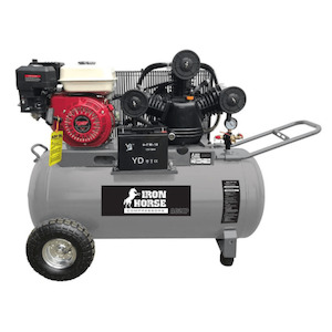 8HP 4 stroke E/S Petrol Compressor c/w 120L Tank AC21P