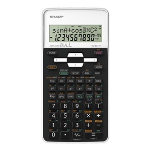 Sharp EL-531THBWH Scientific Calculator with Cover Tech City