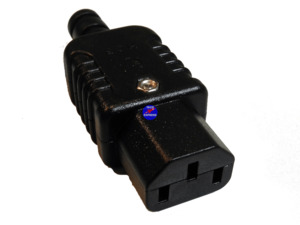3 Pin IEC C13 Female Screw terminal field wireable rewireable cable cord socket