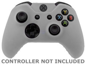 Clearance: White Anti-Slip Silicone Rubber XBox One Controller Protective Sleeve Grip Cover