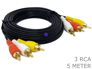5m RCA Male to Female Extension Cable Kit