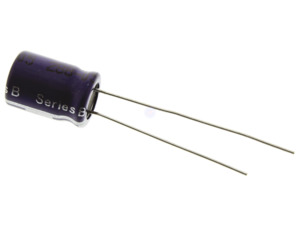 1F 2.5V Radial Leaded Supercapacitor