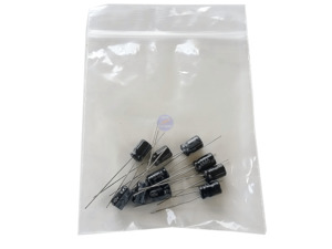 Capacitors: 10x 10V 220uF 10Volt 220MFD Electrolytic Capacitor 5×7 Radial 10Pcs