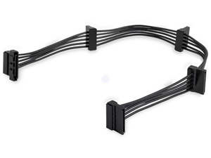 1 to 4x SATA Power Splitter Adapter Cable PYO4SATA