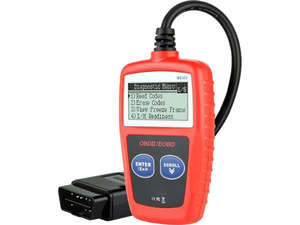 MS309 OBD2 Scanner - Diagnose & Clear Engine Fault Codes with LCD Display