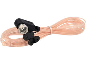 Antennas: FM Radio Dipole Antenna 75 Ohm with Male F-Type Plug Connector | Indoor FM Antenna for Stereos/Receivers