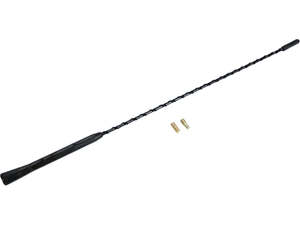 Antennas: Universal Car Aerial Antenna 16" (40cm) NZ | Screw-in Roof/Fender Mount for AM/FM Radio | High-Gain Replacement Mast for Improved Signal Reception