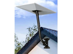 Starlink Accessories: Starlink Gen 3 V3 Mount Pipe Adapter with Extended Pipe – High Strength Roof Mount for Starlink Satellite Dish