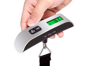 Best Selling: Digital Luggage Scale 50KG Max Load with Backlit LCD Display – Portable Travel Weight Scale NZ
