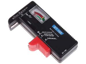 Batteries: Battery Tester for AA/AAA/C/D/9V Batteries