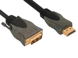 Hdmi Cables: DVI-D to HDMI Cable - 1.5m