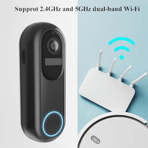 Electronics: Dual Band Waterproof WiFi Video Doorbell