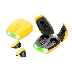 Speakers: Bluetooth Earphones Bumblebee Yellow