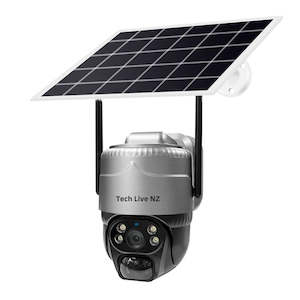 Solar Powered Cameras: Solar Outdoor IP WiFi Security Camera Full HD