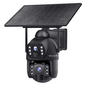 4G Dual Lens HD AOV Solar Security Camera