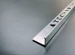 Tile Trims: Matt Silver Techno Trim LA (2.5m)