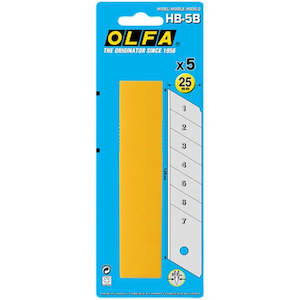 TW Blades OLFA 25mm 5 pk