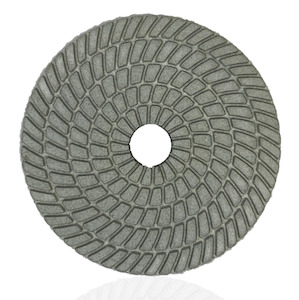 TUSK 	Wet Polishing Pad 100mm (Velcro)