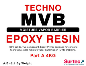 TECHNO Moisture Vapor Barrier (MVB) 6kg Kit (A+B)