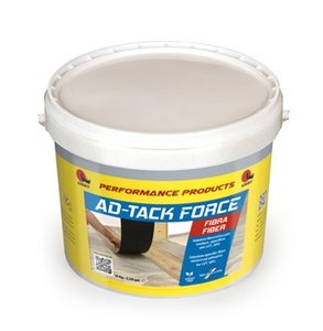 Adhesives: ADESIV AD-TACK FORCE FIBRA 10kg (LVT, PVC & Carpets)
