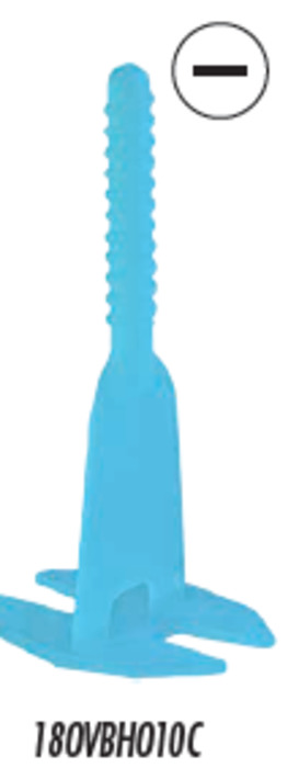 Raimondi: RAIMONDI - R.L.S VITE - 1mm CLIP for STONE, 14-26mm 300pc bag