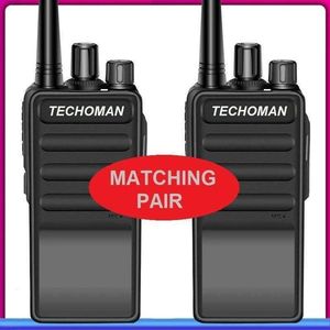 Baofeng Accessories: 2x (Pair) TECHOMAN TM-9C 2 WATT UHF PRS CB Walkie Talkies - 16 Channels