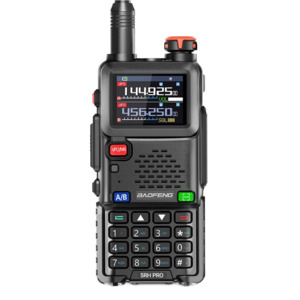 Amateur Radio Transceivers: BAOFENG UV-5RH PRO Ham Walkie Talkie Dual VHF, UHF with Airband Receive and GPS