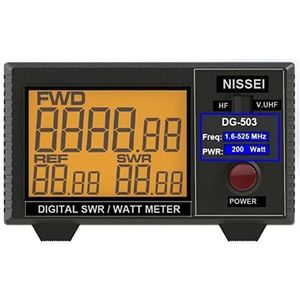 Test Equipment: NISSEI DG-503 SWR / RF Test Meter HF ~ VHF ~ UHF 1.6~60MHz and 125~525MHz