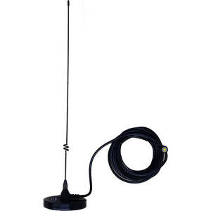 TECHOMAN 485MHz Scanner Magnetic Mobile Antenna / Aerial Black 4.5dbi with BNC Connector