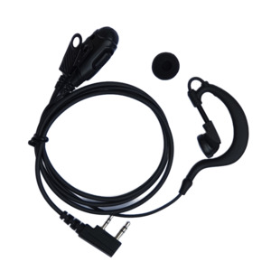 Earpieces And Headphones: TECHOMAN Baofeng UV-81C Walkie Talkie Professional Grade Earpiece/Microphone