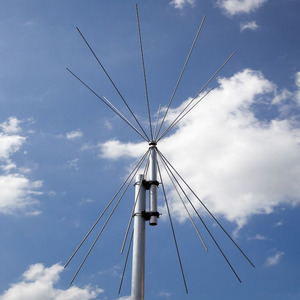 Cb Hf Band: MOONRAKER ScanKing Royal 25-2000 MHz Double Discone Outdoor Scanner Antenna / Aerial