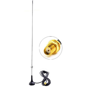 Mobile Antenna UT-108UV Black 3.0dbi SMA-F Dual Band (VHF/UHF) Antenna