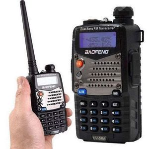 Amateur Mobile Radios: Baofeng UV-5RA 5W Ham Hand Held Walkie Talkie Dual VHF & UHF + Program Cable