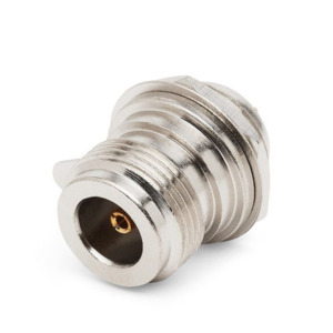 N Type Female Round Chassis Socket Solder Connector